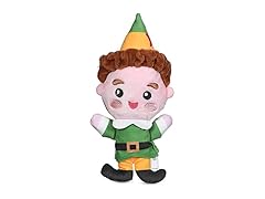 6" Buddy The Elf Dog Plush Squeaker Toy