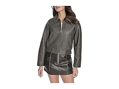 Levi's Women's Faux Leather Bomber