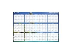 AT-A-GLANCE Wall Planner, 24" x 36", Erasable
