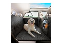 ELLINI W0892 Dog Car Seat Cover for Back Seat