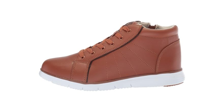 Propét Women's TravelFit Bootie Sneaker - Supportive High-Top Leather & Wide Widths