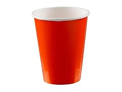 Orange Peel Paper 12oz Cups (Pack of 50)