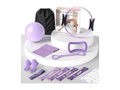 JKSHMYT 14.5in Pilates Ring Kit Women