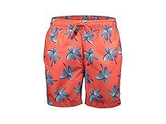 Kanu Men's Coral Swim Trunk (S)