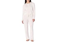 Amazon Essentials Women's Henley Pajama Set