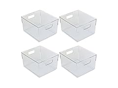 Azar Displays 556742-4PK Storage Tote Bins 