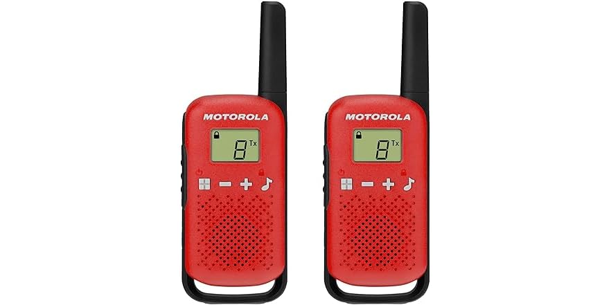 $16.99 | 2-Pk Motorola T110 Talkabout 16-Mile FRS Two-Way Radios at Woot!