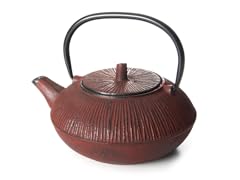 Primula 28oz Cast Iron Teapot-Brown