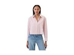 GAP Women (XL) Cropped Poplin Button Down