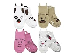 Piggy, Bunny, Dog & Bear Socks