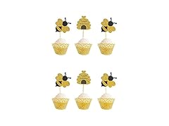 Bumble Bee Birthday Party Toppers