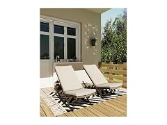 GarveeLife Outdoor Rocking Lounge Chair