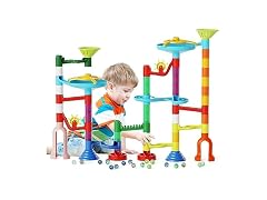 MaxTronic 110pc Marble Maze STEM Kids