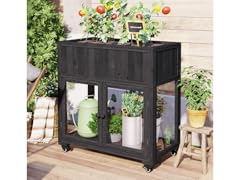 Latitude Run Raised Bed Planter w/ Wheels -Choose Color