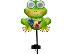 Santa's Workshop, Inc 38127 LED Frog Twinkle Eyes Green