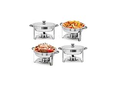 PrecisionAuto 4pcs Commercial-Grade Insulated Food Warmer