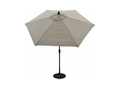 Four Seasons Courtyard 9' Round Sling Fabric Highland Market Umbrella