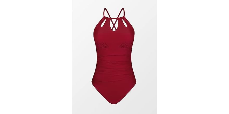 CUPSHE One Piece Tummy Control Swimsuit