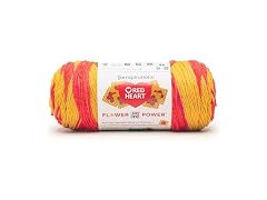 Red Heart All In One Flower Power Yarn, Marigold