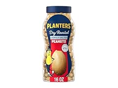 Planters Dry Roasted Peanuts Lightly Salted, 16oz