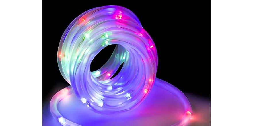 Waterproof Solar RGB LED Rope Lights