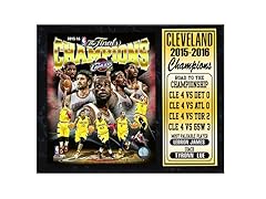 Cleveland Cavaliers 12X15 Stat Plaque