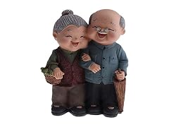Taotenish Elderly Couple Figurines Weddi