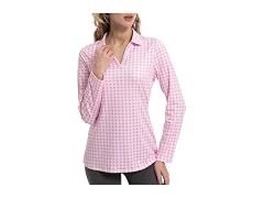 Fkeep Women (M) Tennis Golf Shirt Long Sleeved Top
