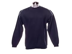 Crew-Neck Sweatshirt - Navy