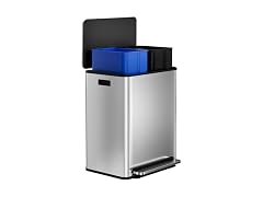 Dual Kitchen Trash Can, 2 x 8 Gal (2 x 30L) 