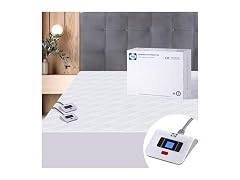 Sealy Heated Mattress Pad Dual Control with 10 Heat Settings