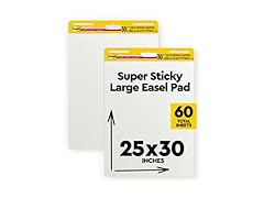 Post-it Super Sticky Easel Pad, 25 in x 30 in