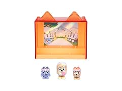 Bluey Fuzzies Episode Pack: The Sign, 3 Flocked Mini-Figures