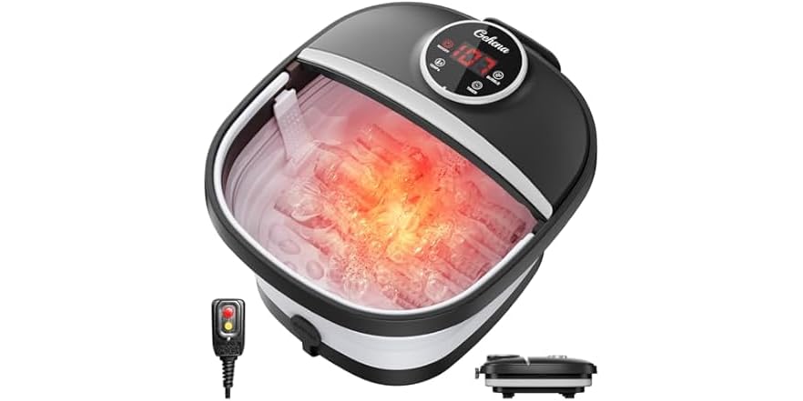 Collapsible Foot Spa Bath with Heat