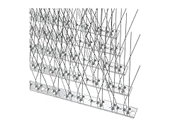 Bird Spikes with Stainless Steel Base