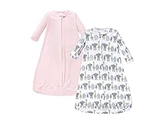 Hudson Baby Sleep Sack, Pink Safari, 3-9M