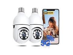 Gyliziex Light Bulb Security Camera