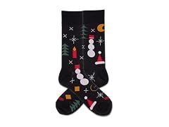 Hot Sox Men (6-12) Hotsox Men's Geo Christmas Sock