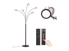 Bairth LED Arc Floor Lamp with Remote