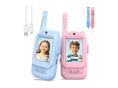 Video Walkie Talkies for Kids, 2 Pack
