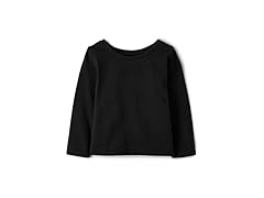 TCP Toddler Girls (2T) Basic Tee Black