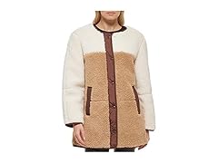 Levis Sherpa Reversible Coat Camel XS