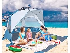 Pop-Up Beach Tent, 4-6 Person