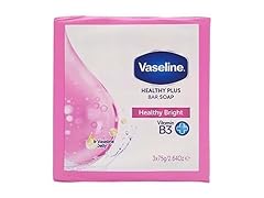 4Pk Vaseline Healthy Bright Bar Soap (12 bars)