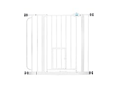 Carlson Extra Wide Dog Gate with Small Pet Door