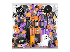 Ouddy Life 178Pcs Halloween Balloons