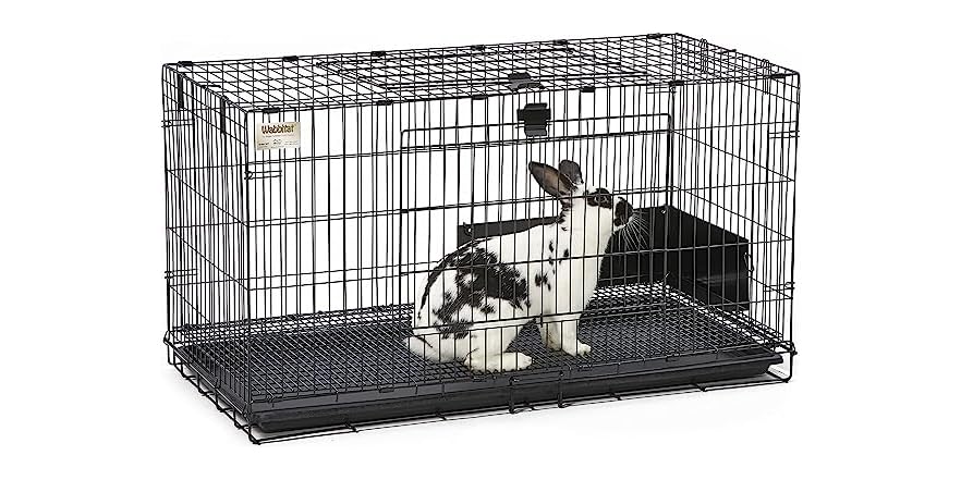 Midwest Wabbitat Folding Rabbit Cage