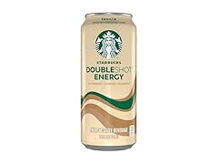 Starbucks Double Shot Energy Drink, Vanilla, 15 Fl Oz