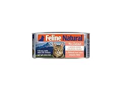 NATURAL Cat Food Lamb And Salmon Can,