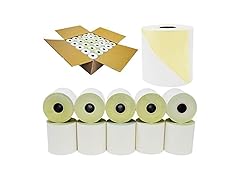 Two Ply Carbonless Rolls, 50 Rolls